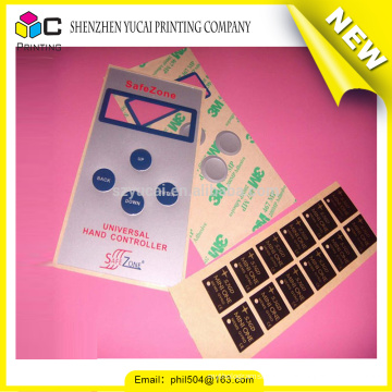 Fashionable design polyester panel labels